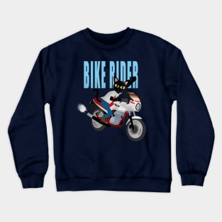 Bike Rider Crewneck Sweatshirt